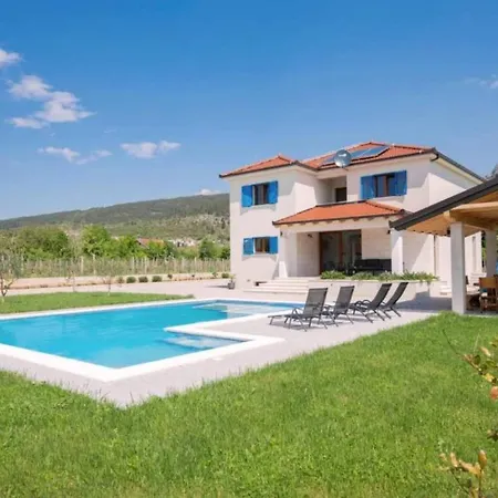 Modriola With Heated Pool In - Imotski 别墅