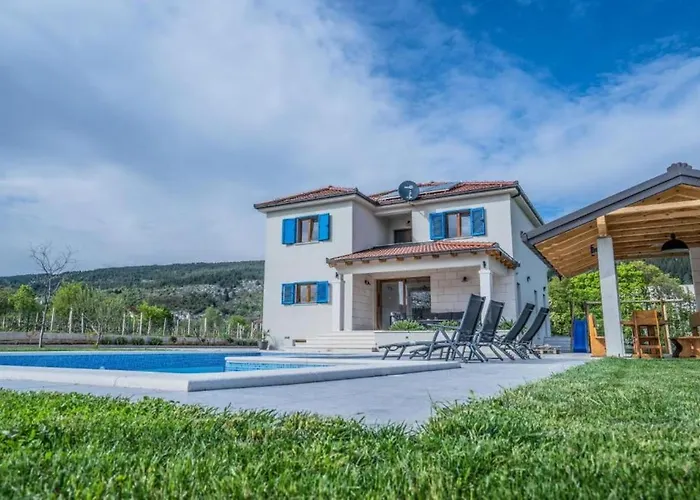 Modriola With Heated Pool In - Imotski * Donji Proložac